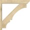 Ekena Millwork Balboa Slat Rough Sawn Outlooker, Douglas Fir, 6"W x 36"D x 36"H OUT06X36X36BOA06RDF - alternate 3